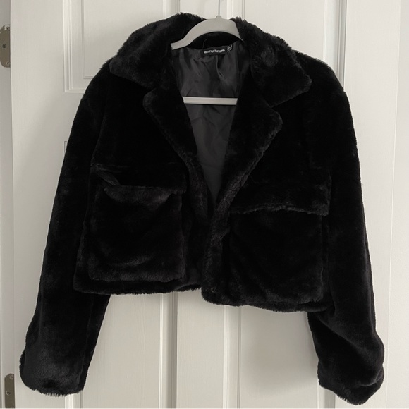 PrettyLittleThing Jackets & Blazers - PRETTYLITTLETHING - Faux Fur Coat